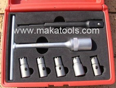 7pcs Diesel Injector Seat Cutter Set (MK0246)