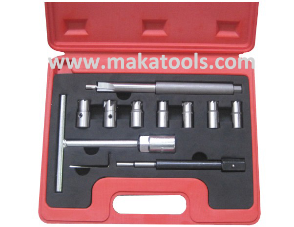 10 pcs Diesel Injector Seat Cutter Set (MK0246A)