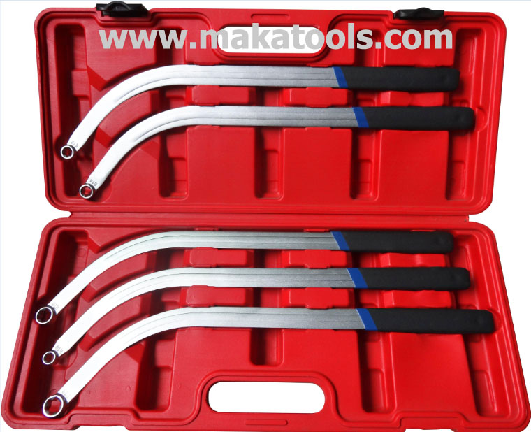 5 pcs Damper Pulley Puller Holder Wrench Set (MK0438)