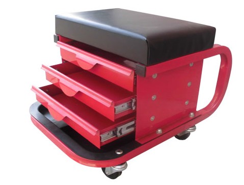 Garage Roller Seat with Drawers MK3507